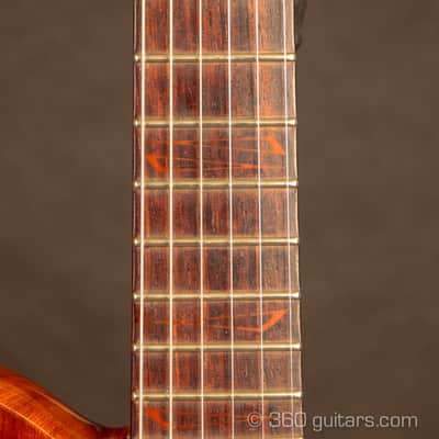 Moriah • Zadok • Boutique Guitar • Flame Redwood Top • Single Piece image 4