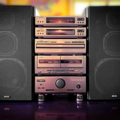 Akai PA-950 (1991) Rare Vintage 5 Components Stereo System image 1