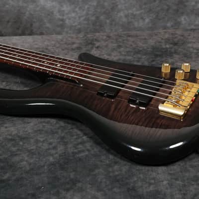 Early '90s Stuart Spector Design NS5-CRFM - Trans Brown image 13