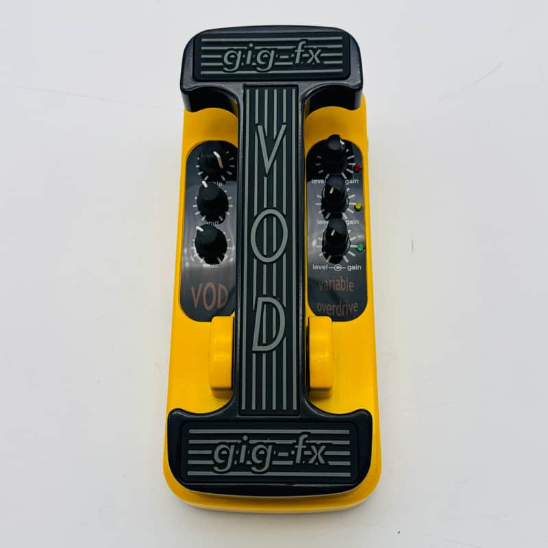 Gig-FX VOD Variable Overdrive/Distortion 2010s - Yellow image 1