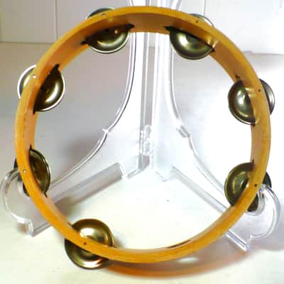 Ludwig 8" Wooden Tambourine / 1960's Vintage / Please Read! image 2