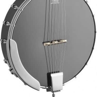 Stagg BJW-OPEN 6 6-String Open Back Guitar Banjo w/ Guitar Headstock image 2