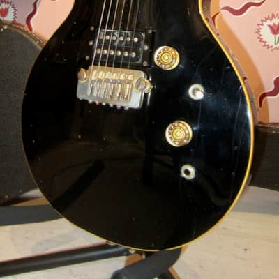1979 Aria Pro II PE-500 Black Gloss w/Original Hardshell case image 1