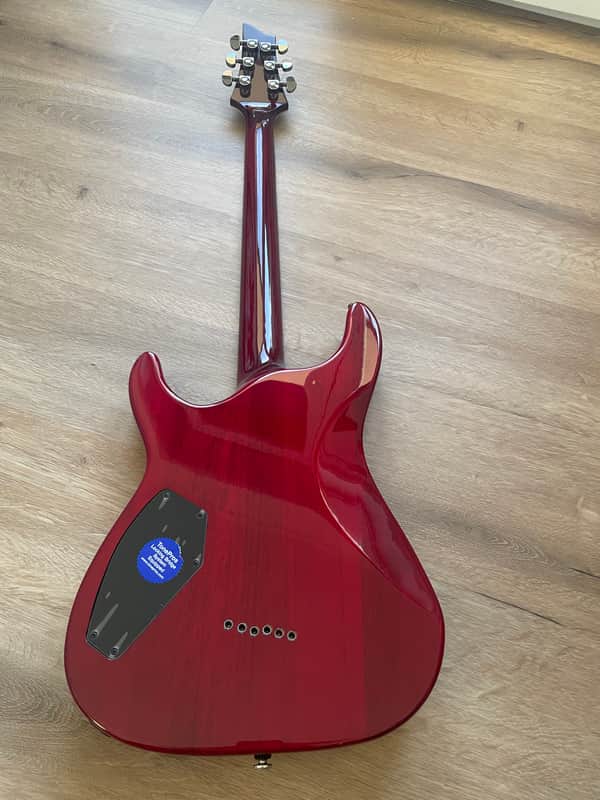 Schecter Diamond Series Red Exotic Star | Reverb