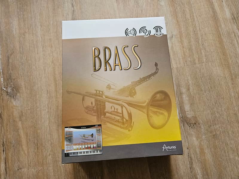 Arturia BRASS (Trumpet, Saxophone and Trombone) AU, VST and Standalone Software for Win 98/2000/XP and Mac OS X 10.2 and up image 1
