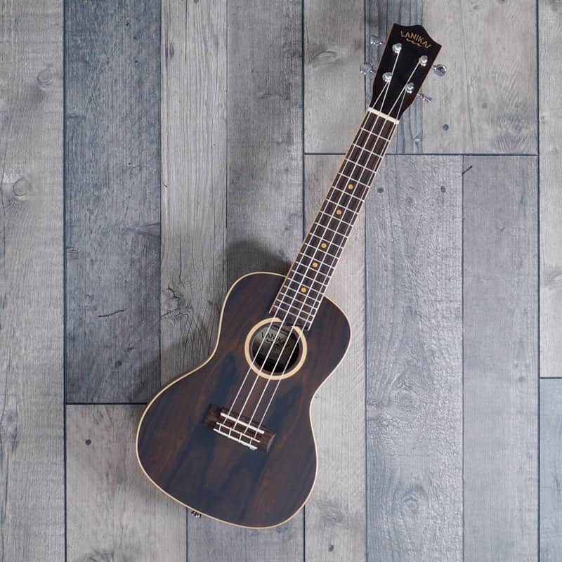 2022 Lanikai ZR-C 'Concert' Ukulele, Incl Gig Bag Satin Laquer