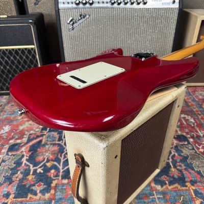 1998 Fender American Deluxe HSS Stratocaster w/Roller Nut & HSC image 14