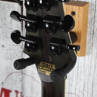 Schecter C-1 FR SLS Elite "Evil Twin" Electric Guitar Satin Black Finish image 12
