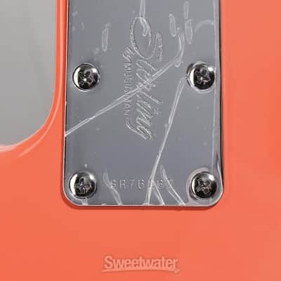Sterling By Music Man StingRay RAYSS4 Electric Bass Guitar - Fiesta Red (RaySS4FRd1) image 2