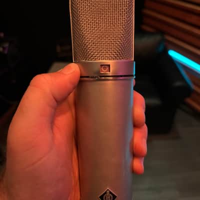 Vintage Neumann U 67 Large Diaphragm Multipattern Tube Condenser Microphone 1960s - Nickel image 4
