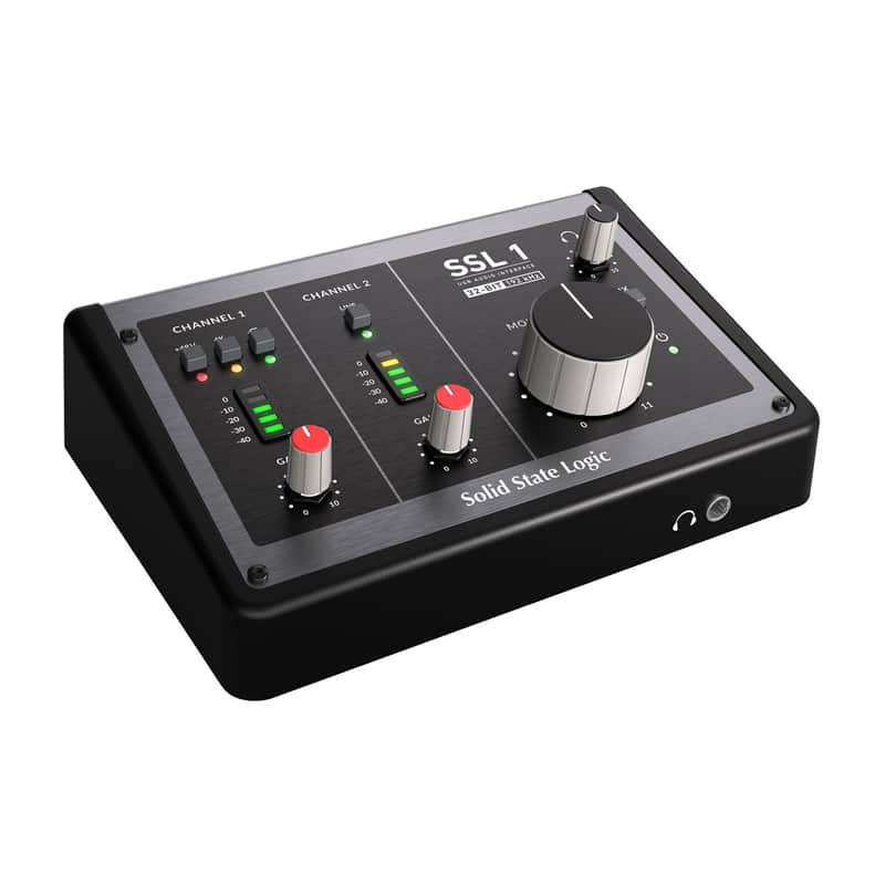 Solid State Logic SSL 1 2x2 32-bit/192 kHz USB-C Audio Interface image 1
