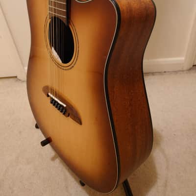 Alvarez AD60-12 12-String Dreadnought - Shadowburst image 9