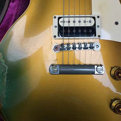 Gibson Les Paul “57” Reissue Custom Shop 1995 - Gold Top (natural wear/relic) image 16