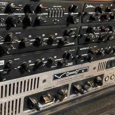 Burns Sigma 4 Slot 2U 19" Rack Mountable Storage, Black, Synergy Randall Egnater Modules Storage Case image 8