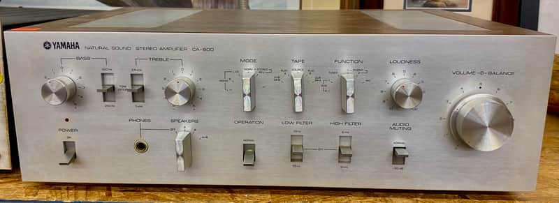 Vintage Stereo Integrated Amplifier Yamaha CA-800 | Reverb