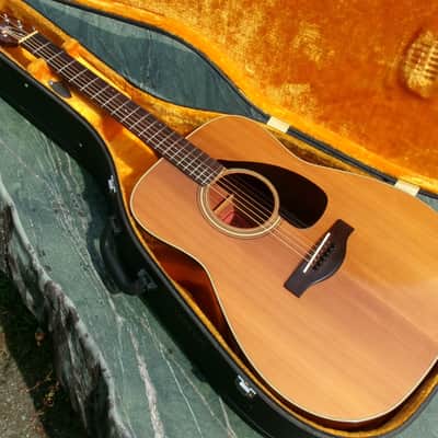 1971 Yamaha FG180 Red Label Nippon Gakki+Rocket Case image 1