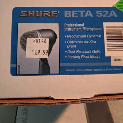 Shure BETA 52A 2010s image 5