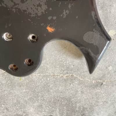 Custom DIY Project Black 4 Warlock Style String Bass Body image 3