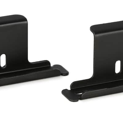 Truetone CSBRAC Mounting Bracket for 1 SPOT Pro (pair) Bundle with EBS PG-10 Premium Gold Flat Patch Cable - Right Angle to Right Angle - 3.94 inch image 2