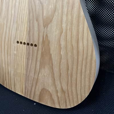 Hades Roasted Maple, roasted knotty Pine Telecaster PineCaster body Raw off the CNC image 3