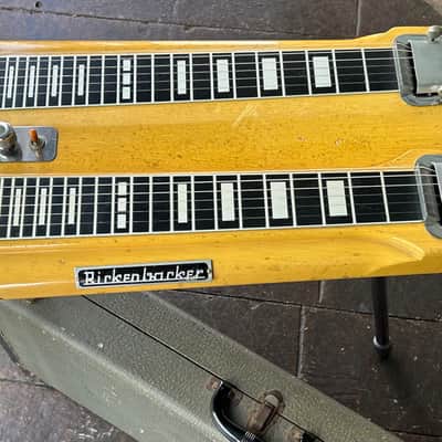 Rickenbacker DW-12 6-String Double-Neck Console Steel Guitar 1955 - 1966 - Blonde image 18