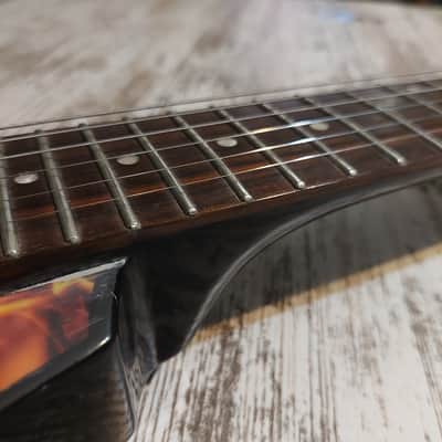 Dean Dave Mustaine Signature Set Neck VMNT End Game Graphic Upgraded Locking Tuners Bone Nut Satin Top image 7