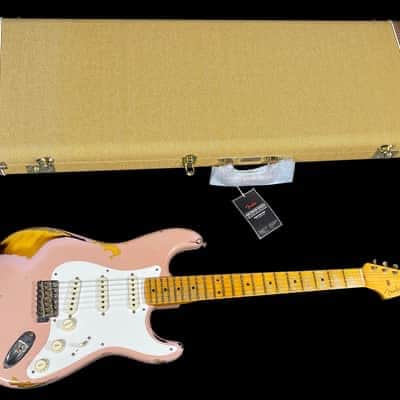 Fender Stratocaster 1956 Custom Shop Limited Heavy Relic Dirty Shell Pink over 2-Color Sunburst 2021 image 12