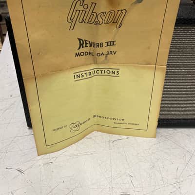 Gibson Reverb III reverb unit.GA-3RV model 1960,s image 3