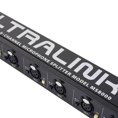 Behringer MS8000 Ultralink 8-Channel Microphone Splitter 2017 - Present - Standard image 3