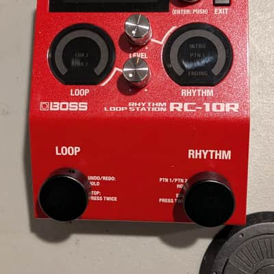 Boss RC-10R Rhythm Loop Station 2019 - Present - Red image 1