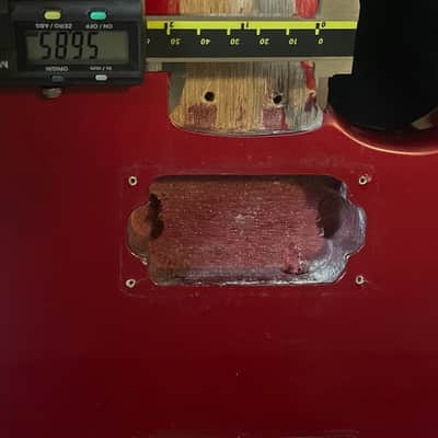 1985 Korean Kramer Striker 200st Candy Red Stratocaster Plywood Guitar Body Floyd Tremolo image 23