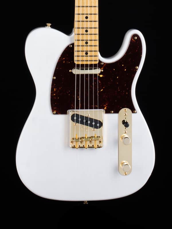 Fender Ltd. Select Telecaster - White Blonde - Gold Hardware