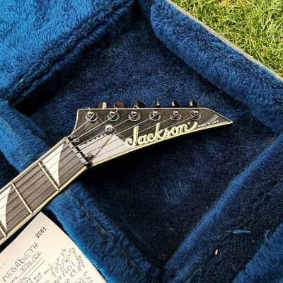 Jackson King V 1986 "Megadeth1" - NOT A REPLICA! Dave Mustaine Original 1986 King V - Serial J2713 image 11