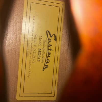 Eastman MD315 F-Style Mandolin 2010s - Satin Lacquer image 4