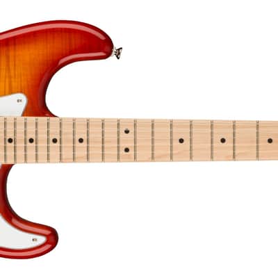 Squier Affinity Series Stratocaster FMT HSS, Maple - Sienna Sunburst image 4