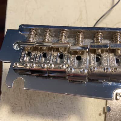 Fender Player Strat Stratocaster Hdw 2 Point Bridge F Neck Plate Output image 2