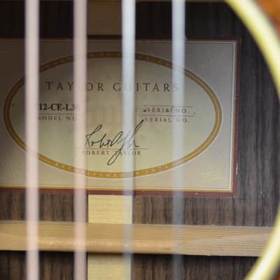 2004 Taylor 712ce-LTD-L30 - Natural image 8