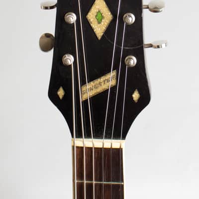 Slingerland  Songster Model 401 Solid Body Electric Guitar,  c. 1936, original black hard shell case. image 5