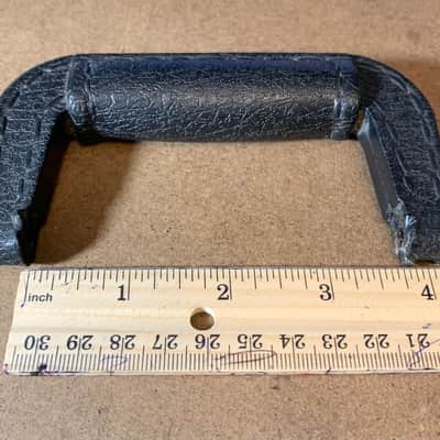 Vintage 1980s Bass Guitar Case Handle - Black - Hard Plastic - NO HARDWARE image 15