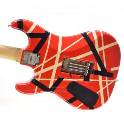 Vintage 80s Pre-Copyright Kramer Baretta with Custom EVH 5150 Van Halen Paint Job image 11