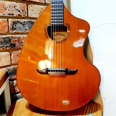 Vintage Giannini Craviola CRA6N Circa. 1971 - Natural/ French Polished Brazilian Rosewood image 2