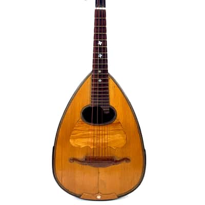 Brescia Mandolin “Estudiantina G. Colombo” Label 1890s / 1900s image 7