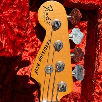 1977 P Bass - Lefty Left Handed - Rosewood - J Pup image 3