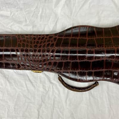 Lifton Faux Alligator Leather Shaped 4/4 Violin Case image 1