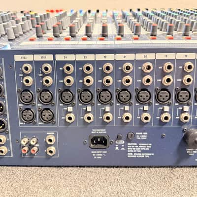 Soundcraft GB2 32-Channel Analog Mixing Console – 32x4 Live/Studio Mixer w/ 6 Aux Sends Mid–Late 2000s image 11