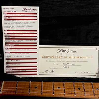 Xotic XSC Pro-2 3-Tone Sunburst image 12