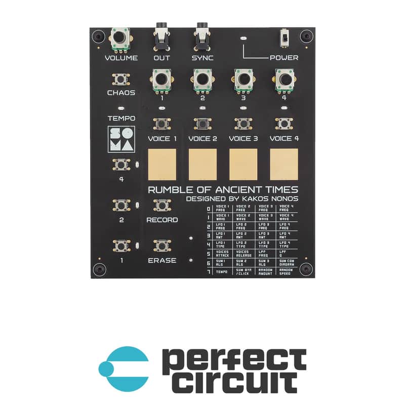 SOMA Laboratory Rumble of Ancient Times 8-Bit Noise | Reverb