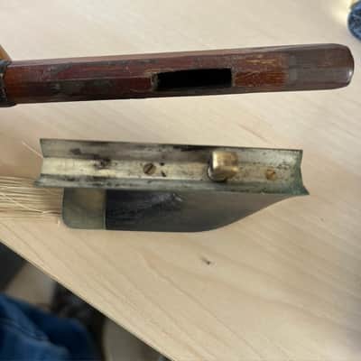 One German one French bass bow image 10