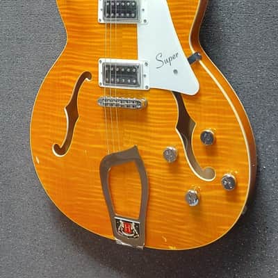 Hagstrom Super Viking Semi-Hollow Dandy Dandilion image 2