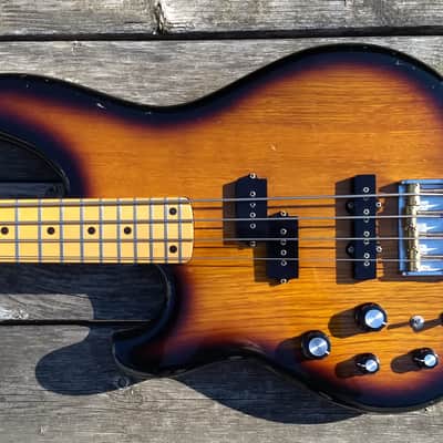 1981 Ibanez Roadster RS924 2-tone brownburst lefty image 1